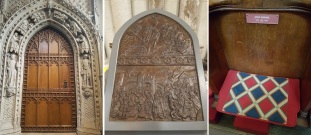 snippets of history inside Rochester Cathedral