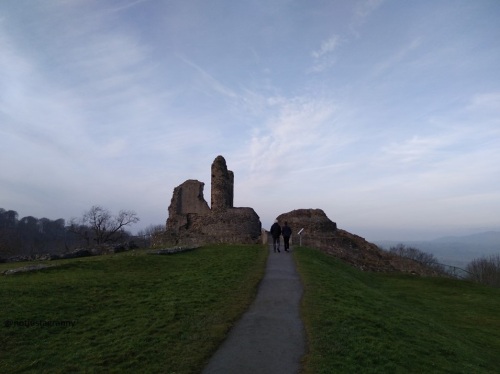 montgomery castle powys wales, castles of the uk, castle ruins, welsh castles, walk 1000 miles, travel diaries, walks in the uk, country walking,